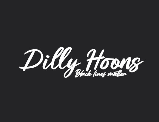 Dilly hoons sticker